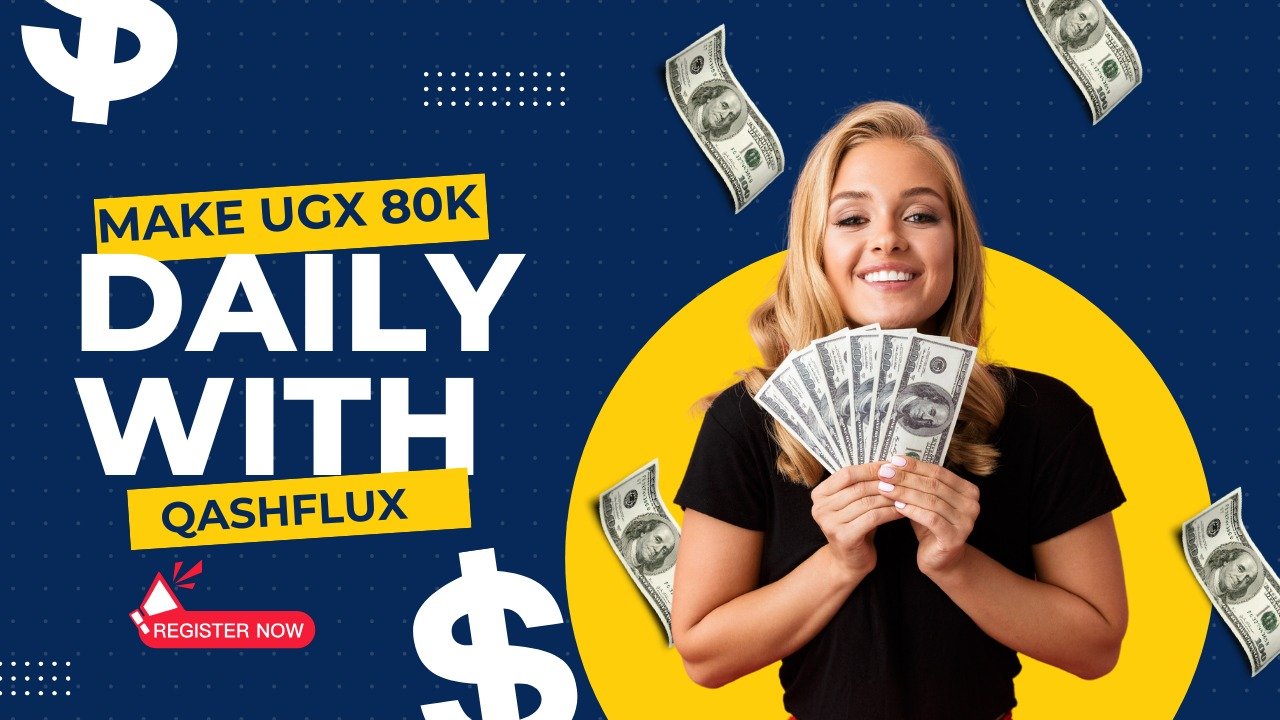 How to Make Money Online in Uganda with Qashflux